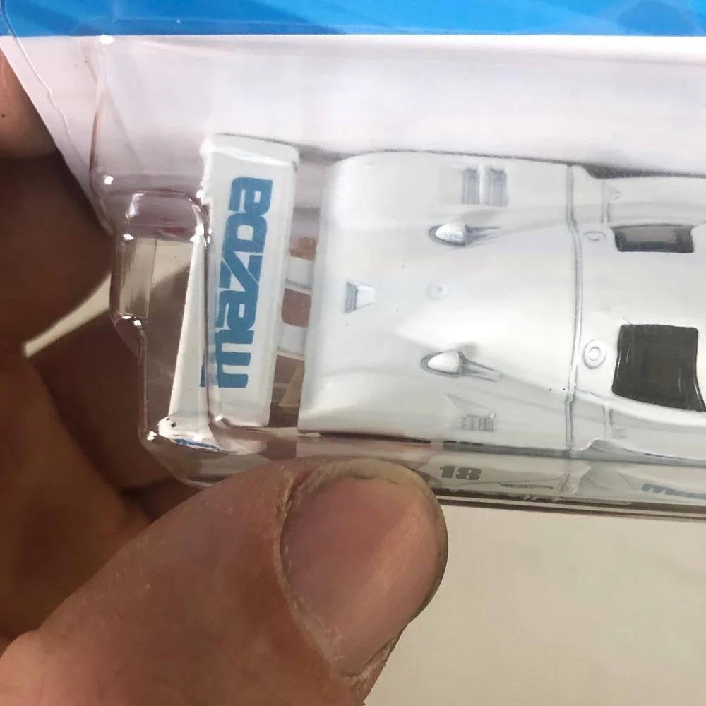 Mazda 787B White Toy Car